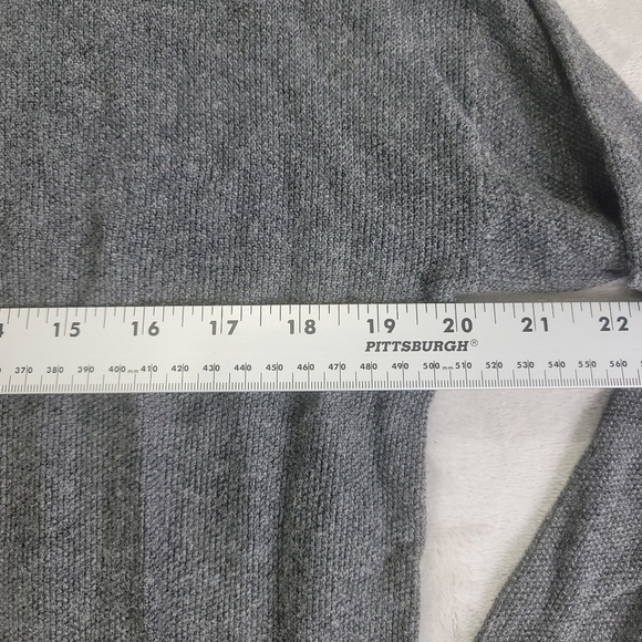 Joie Zephyrine Wool Cashmere Oversized Sweater Grey - Picture 6 of 8